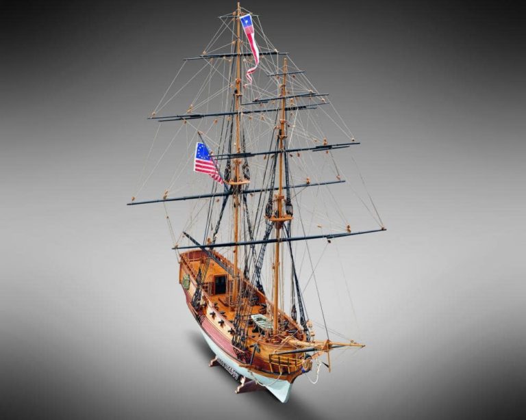 Blue Shadow - Mamoli Model Ship Kit-min