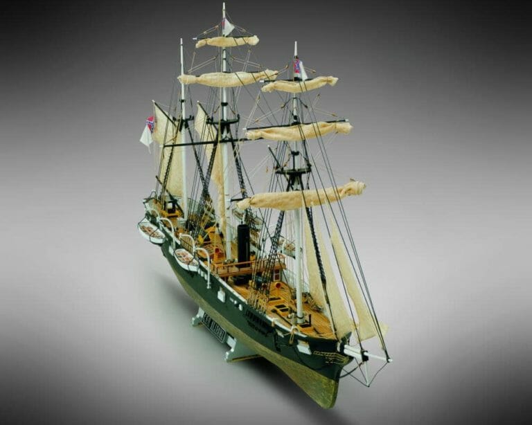 CSS Alabama - Mamoli Model Ship Kit-min