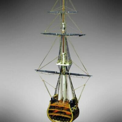 USS CONSTITUTION - Sezione trasversale 1797