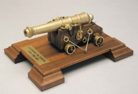 American Coast Cannon Wooden Model Kit by Mantua