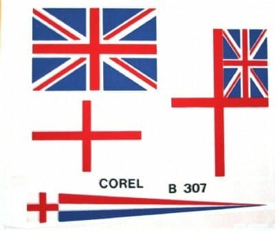 Flag Set - Endeavour - Corel