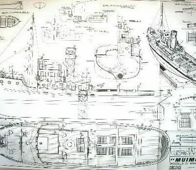 Skipsmodellplaner - Muimota
