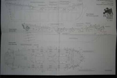 Granado Victory Model Ship Plans