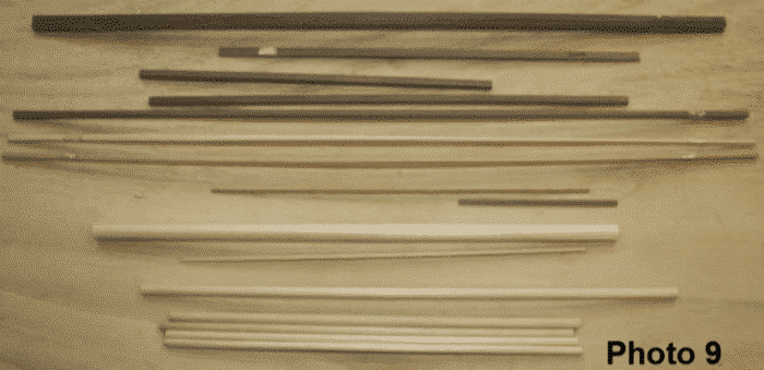 Hvad er der i et træmodelskibssæt? 5