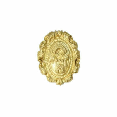 Deco Figurehead - Shield - 1-1/16" (27mm)
