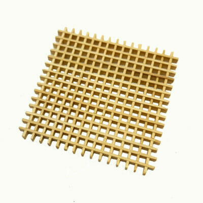 Grating - Wood - 52x35x1.5mm holes - Unassembled
