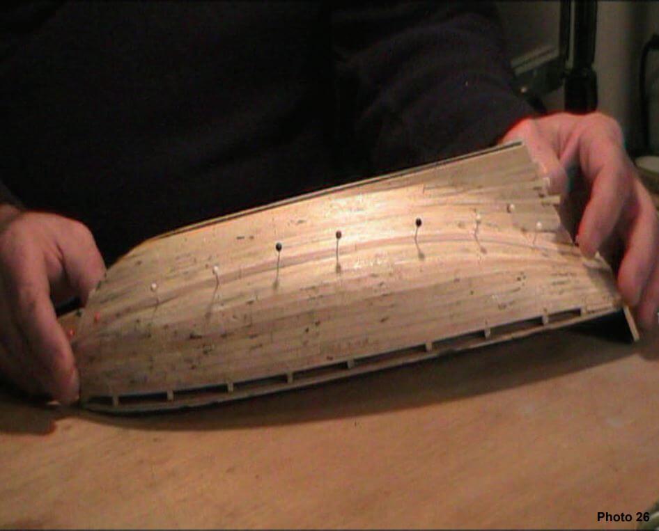 How To Plank The Hull of a Sharp Bow Model Ship 29 How To Plank The Hull of a Sharp Bow Model Ship 26